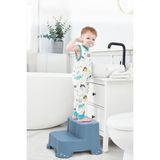 Empressco Meleni Baby Kaydırmaz Çocuk Taburesi - Çift Basamaklı Banyo Lavabo Merdiven Yükseltici Bebek Basamağı Mavi - Fiyatı, Yorumları - Altın