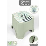 Empressco Meleni Baby Kaydırmaz Tabanlı Çocuk Taburesi - Figürlü Banyo Lavabo Yükseltici Tabure - Yeşil - Fiyatı, Yorumları - Altın