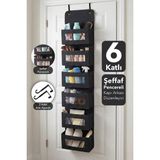 Empressco Meleni Home 6 Katlı Kapı Arkası Organizer - Çok Amaçlı Mutfak Banyo Dolap Içi Düzenleyici 30X12X128 cm Siyah - Fiyatı, Yorumları - Ahşap Rengi - Seçenek 1