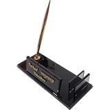 Empressco Mertkristal Kristal Masa Isimliği Kalemli Ofis Büro Makam Hediyesi M186 - Fiyatı, Yorumları - Abanoz - Seçenek 1