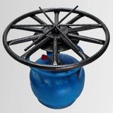 Empressco Metal Künefe Pişirme Aparatı & Ocağı 38 cm – Piknik Tüp Uyumlu, Geleneksel Lezzet Için Pratik Çözüm - Antrasit - Seçenek 1