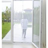 Empressco Mıknatıslı Kapı Sinekliği 105X210 Cm, Raptiyeli, Pratik ve Şık Tasarım - Krem - Seçenek 1