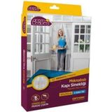 Empressco Mıknatıslı Kapı Sinekliği, Balkon ve Bahçe Için Sineklik, 2 Parça - Krem - Seçenek 1