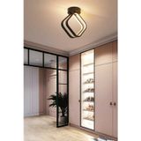 Empressco Milan Siyah Kasa Modern Ledli Ikili Avize