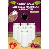 Empressco Milea 6 Adet 500 ml Sağlıklı Cam Sos Reçel Marmelat Kavanozu Saklama Kabı - Fiyatı, Yorumları - Ahşap - 1 lt