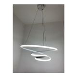 Empressco MİNEL DEKOR SARKIT HALKA MODEL LED50 CM, TAVAN LAMBASI, MODERN AYDINLATMA,DEKORATİF ŞIK AVİZE