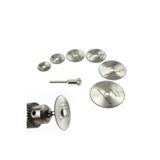 Empressco Mini Dairesel Testere Bıçağı 7 Li Parça Set Döner Dremel Ahşap, Plastik, Laminat Ve Alüminyum