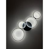 Empressco Modern 3 Renk LED Avize, 90 cm Tavan Aydınlatması, Şık ve Enerji Tasarruflu - Seçenek 1 - Ahşap