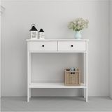 Empressco Modern 90 cm Beyaz Çift Çekmeceli Dresuar, Şık ve Kullanışlı Tasarım - 1/100 Toz Ceviz