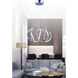 Empressco Modern Ahtapot Sarkıt Avize, 3 Renk LED ile Şık ve Işıltılı Aydınlatma - Seçenek 1 - Ahşap