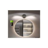 Empressco Modern Dekoratif PİLLİ Martı Ledli Duvar Aplik Siyah
