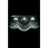 Empressco Modern Tasarım 70*20 Cm / 6 Duylu Lüx Model Kristal Taşlı Misinalı Avize