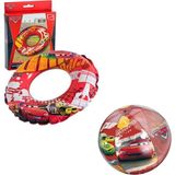 Empressco Mondo Cars Arabalar Şişme Can Simidi ve Deniz Topu Seti - 50 cm Mondo Disney Pixar Cars Swim Ring + Ball - Fiyatı, Yorumları - Altın - 0 - 12 Ay