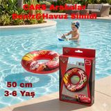 Empressco Mondo 🏎️ Disney Cars Şimşek Mcqueen Çocuk Deniz Simidi - 50 Cm/ 3-6 Yaş - Disney Pixar Cars Swim Ring 50 cm - Fiyatı, Yorumları - Altın - 0 - 12 Ay