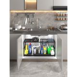 Empressco Moniev Genişletilebilir Raf Ayarlanabilir Düzenleyici 2 Metal Sepetli Mutfak Düzenleyici Banyo Düzenleyici - Fiyatı, Yorumları - Almond Cream