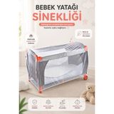 Empressco Morbebe Lüx Oyun Parkı Yatak ve Sinekliği, Tüm Park Yataklara Uyumlu - Seçenek 1 - 80 x 130 cm