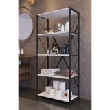 Empressco Morpanya Mony Metal Banyo Rafı Ünite 5 Raflı Banyo Düzenleyici Raf Deterjan Havlu Rafı 150 cm Beyaz - Fiyatı, Yorumları - Ahşap - Seçenek 1