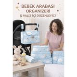 Empressco Morport Premium Bebek Arabası Organizer Çanta I 6 - Ahşap Rengi - Seçenek 1