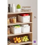 Empressco Mowo Home 3 Adet 7 Litre Mutfak Düzenleyici, Buzdolabı Düzenleyici, Banyo Düzenleyici, Organizer, Saklama Kabı - Fiyatı, Yorumları - Ahşap Rengi - Seçenek 1