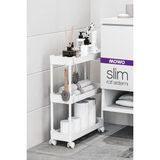 Empressco Mowo Home Slim 3 Katlı Tekerlekli Raf Ünitesi Beyaz, Banyo Rafı, Mutfak Rafı, Banyo Düzenleyici - Fiyatı, Yorumları - Ahşap - Seçenek 1