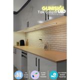 Empressco Mutfak tezgah altı led ışık bar aç kapa günışığı yapışkanlı 1 metre - lambader gun6