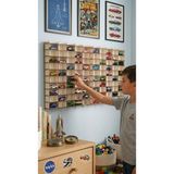 Empressco My Kids Room Kişiye Özel Isimlikli 100 Araç Kapasiteli Isimli Araba Rafı - Dekoratif Çocuk Odası Oyuncak Organizer (Hotwheels ve Matcbox Arabaları Için Uygundur) - Fiyatı, Yorumları - Seçenek 1 - Ahşap Desenli