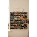 Empressco My Kids Room Kişiye Özel Isimlikli 50 Araç Kapasiteli Isimli Araba Rafı - Dekoratif Çocuk Odası Oyuncak Organizer (Hotwheels ve Matcbox Arabaları Için Uygundur) - Fiyatı, Yorumları - Seçenek 1 - Ahşap Desenli