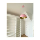 Empressco Mylights Modern Spor Cocuk Odası Genc Odası Yatak Odası Pembe Metal Sarkıt Avize 30 Cm