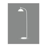 Empressco Mylights Modern Spor Mat Beyaz Köşe Lambası Yerden Aydınlatma Lambader 180 Cm