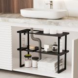 Empressco Naturelove 2 Katlı Ayarlanabilir Genişletilebilir Tezgahaltı Düzenleyici Raf Banyo Mutfak Organizer Deterjanlık - Fiyatı, Yorumları - Ahşap Rengi - Seçenek 1