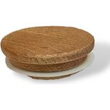 Empressco Naturelove 6 cm Kare Bambu Kavanoz Kapağı - Cam Baharatlık & Kavanoz Için Hava Almaz Ahşap Yedek Kapak - Fiyatı, Yorumları - Altın - 1 - 1,3 lt