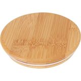 Empressco Naturelove 8 cm Yuvarlak Bambu Kavanoz Kapağı - Cam Baharatlık & Kavanoz Için Hava Almaz Ahşap Yedek Kapak - Fiyatı, Yorumları - Altın - 1 - 1,3 lt