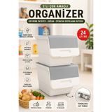 Empressco Nextbuy 24LT Organizer Çok Amaçlı Kutu Tekerlekli Patateslik Sebzelik Soğanlık Kutusu Oyuncak Sepeti - Fiyatı, Yorumları - 079 Buz Beyazı - Seçenek 1