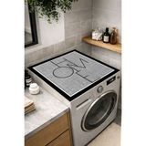 Empressco Nihai Ev Leke Tutmaz Kaymaz Yıkanabilir Jüt Görünümlü Çamaşır Makinesi Kurutma Makinesi Örtüsü & Matı 60X60CM - Fiyatı, Yorumları - Ahşap Rengi - Seçenek 1