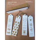 Empressco Nişan Düğün Kına Mevlid Hediyelik Ahşap Kitap Ayracı 3,5X14 cm 25 Adet - Fiyatı, Yorumları