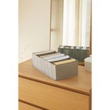 Empressco Ocean Home Textile 7 Bölmeli Gri Balıksırtı Dolap Çekmece Içi Akordiyon Tipi Katlanır Çamaşır Düzenleyici Organizer - Fiyatı, Yorumları - Ahşap Rengi - Seçenek 1