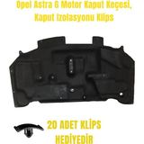 Empressco Opel Astra G Motor Kaput Keçesi, Kaput Izolasyonu Klips