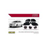 Empressco Opel Corsa D Havuzlu 3D Paspas Niken Siyah 2007-2013 Arası