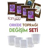 Empressco Orkide Toprağı Seti - 5ADET Saksı 4 Litre Ithal Çam - 1 Litre Cocohusk - 1 Litre Kil Bilyesi - Fiyatı, Yorumları - Seçenek 1