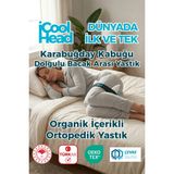 Empressco Ortopedik Bacak ve Diz Arası Yastık, Ayarlanabilir Sertlik, Doğal Dolgu - 10 cm - 00-Siyah - Beyaz