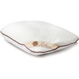 Empressco Ortopedik Visco Kahve Yastık, Boyun Destekli, Rahat Uyku Konforu - 10 cm - 00-Siyah - Beyaz