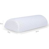 Empressco Ortopedik Visco Yastık 42X18/10 cm Çok Amaçlı Beyaz - 0002R72
