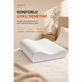 Empressco Ortopedik Visko Boyun Yastık,Boyun Fıtık Yastık ,Boyun Düzleşme Yastık,Ortapedik Visko XL 36x56