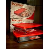 Empressco Paşabahçe Borcam Saklama Kabı 1320 cc 2 Li Avantaj Paket Kırmızı Kapaklı - Fiyatı, Yorumları - 079 Buz Beyazı - Seçenek 1