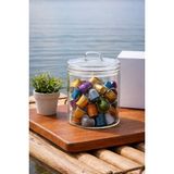 Empressco Paşabahçe Şeffaf Cam Kahve Kapsül Saklama Kavanoz/bahararlık - Vakum Kapaklı Modern Tasarım 700ML - Fiyatı, Yorumları - Ahşap - 1 lt