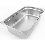 Empressco Paslanmaz Çelik Gastronom Küvet Gn 1/1, 150 Mm, 53X32,5 Cm, 15 cm Derinlik - 1 lt