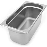 Empressco Paslanmaz Çelik Gastronom Küvet Gn 1/3, 100 Mm, 32,5X17,6 Cm, 10 cm Derinlik - 1 lt