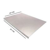Empressco Paslanmaz Çelik Mutfak Tezgah Koruyucu 40X50 Cm, Dayanıklı ve Şık Tasarım