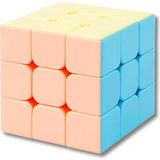Empressco Pastel Renk Rubik Küp 3X3X3 Zeka Oyunu Eğlence ve Beceriyi Artırır - Seçenek 1