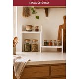 Empressco Pikas Tezgah Üstü Çok Amaçlı Ayarlanabilir Baharatlık, Raf - Fiyatı, Yorumları - Almond Cream